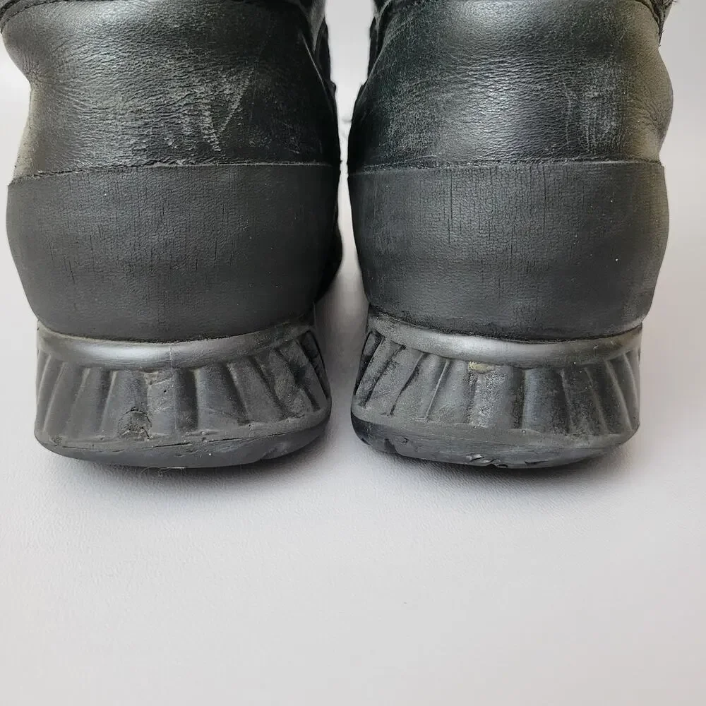 Genuine British Military Issued Haix Boots Hi Liability Male Combat Black US 11